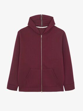 The Frankie shop Denton Oversized Hoodie Burgundy